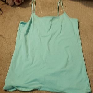 Sea green tank top